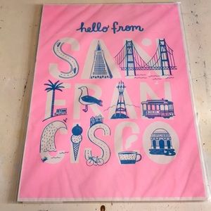 “Hello from San Francisco” Print by OHH DEER